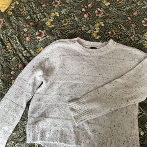 Women's Off-White Confetti Sweater